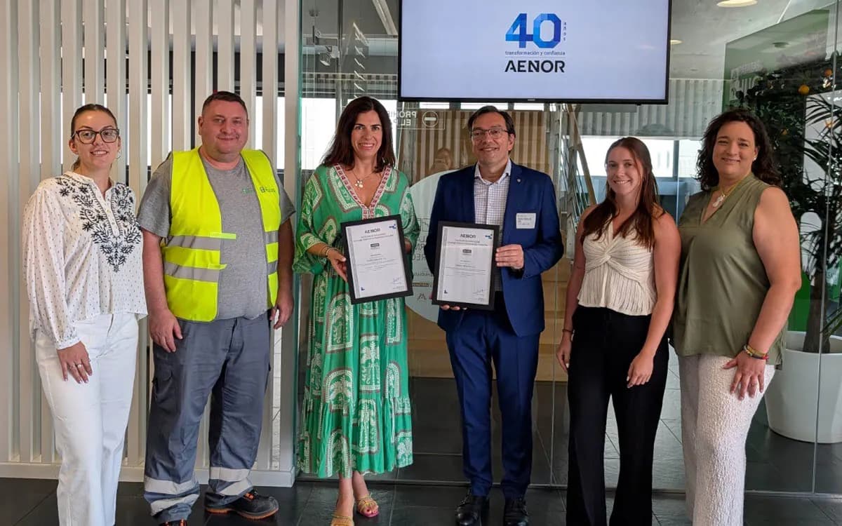 Somos Hijolusa recibe certificación AENOR por sostenibilidad