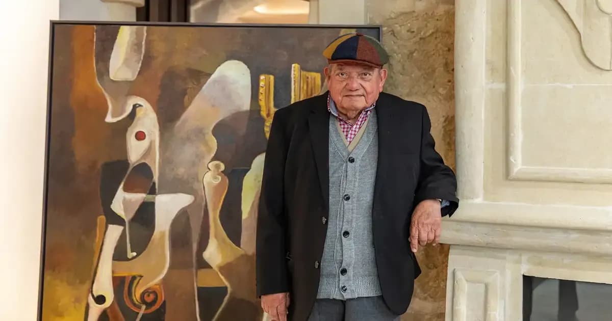 Ángel Baldovino presenta su exposición 'La luz viene de arriba' en Mallorca