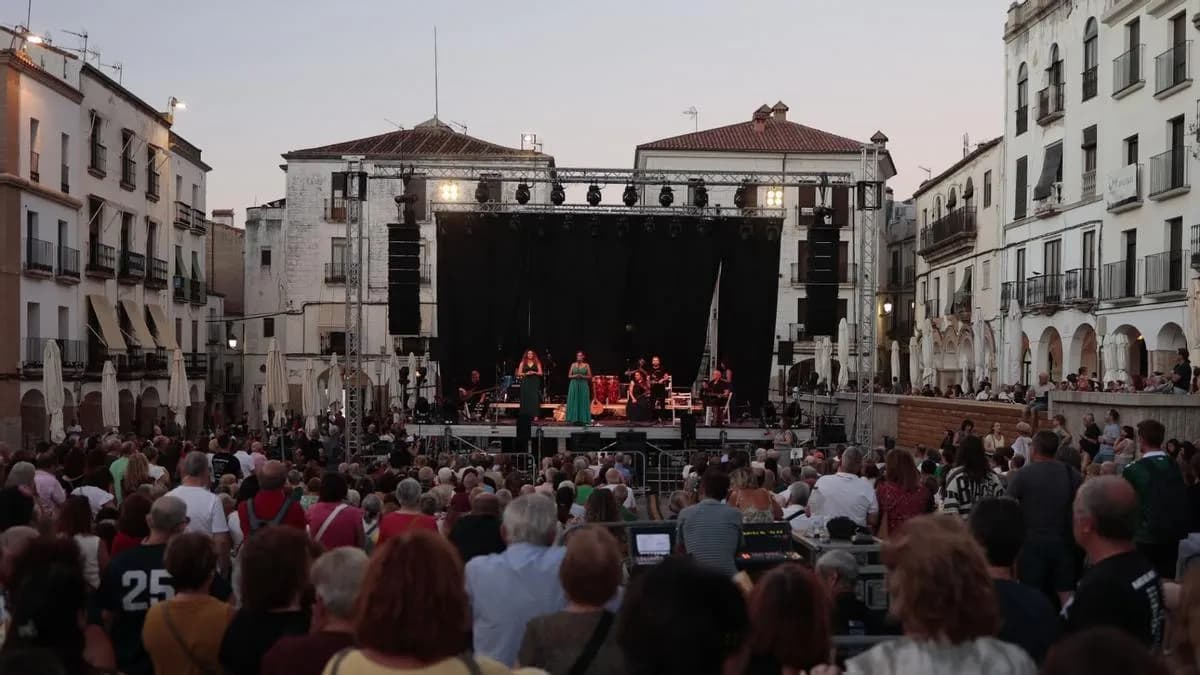 Cáceres celebra Las Noches del Patrimonio con arte y música