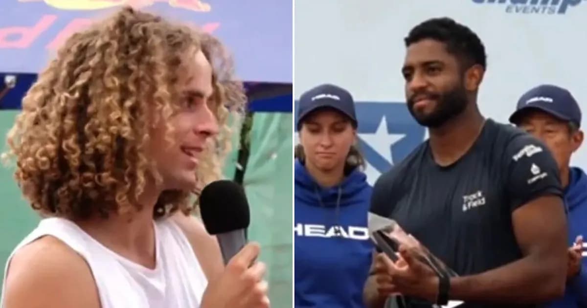 Mika Brunold y Joao Reis da Silva: un discurso inspirador en el tenis
