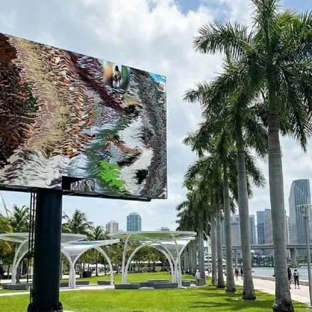 Miami se transforma en museo de arte digital al aire libre