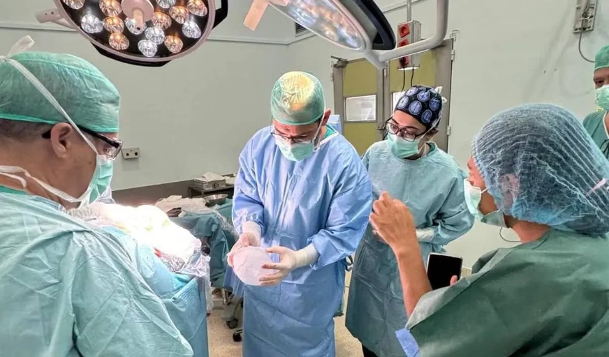 Éxito en Málaga: intervienen mandíbula de bebé con técnica pionera