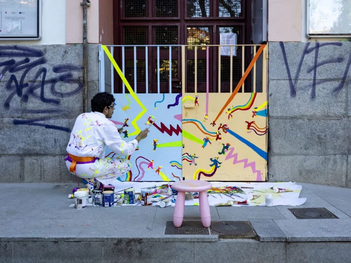 El festival Pinta Malasaña transforma el barrio en arte vivo