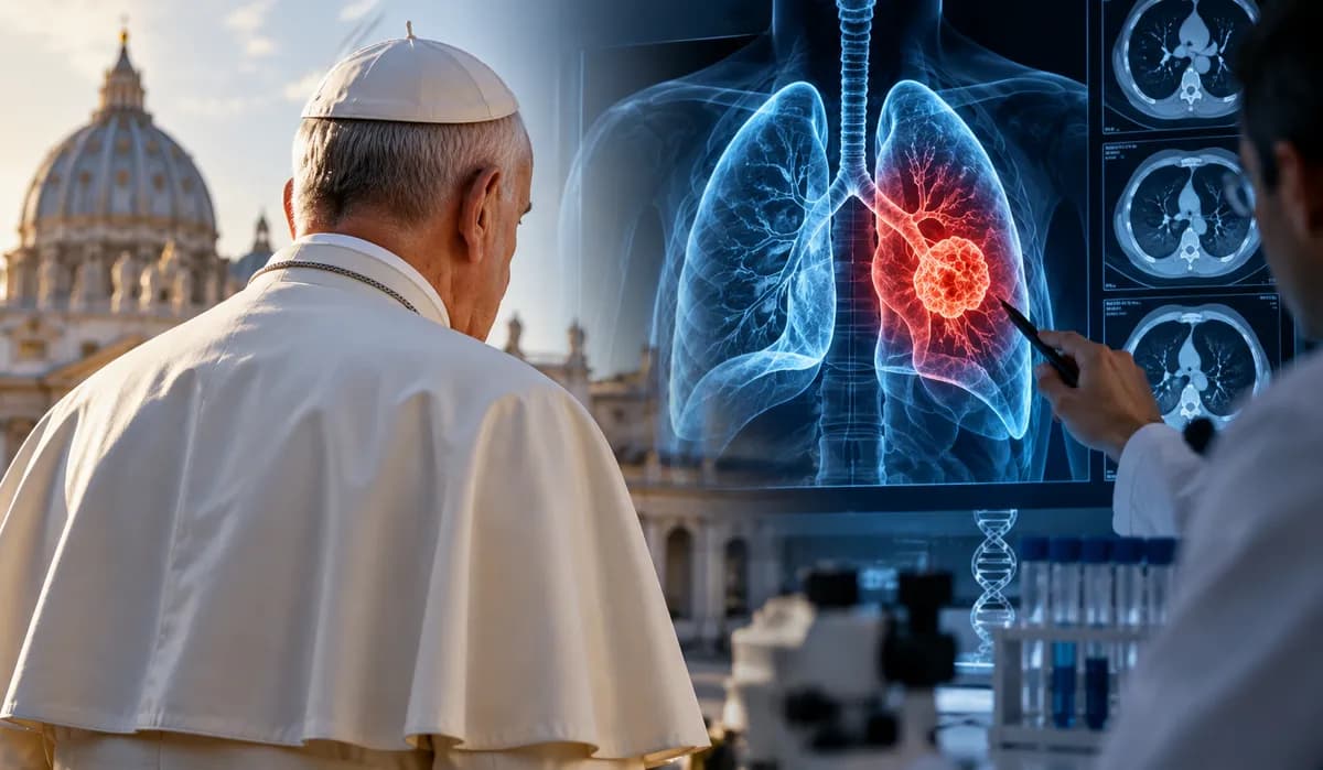 Avances en el tratamiento del cáncer de pulmón tras el diagnóstico del papa León XIV