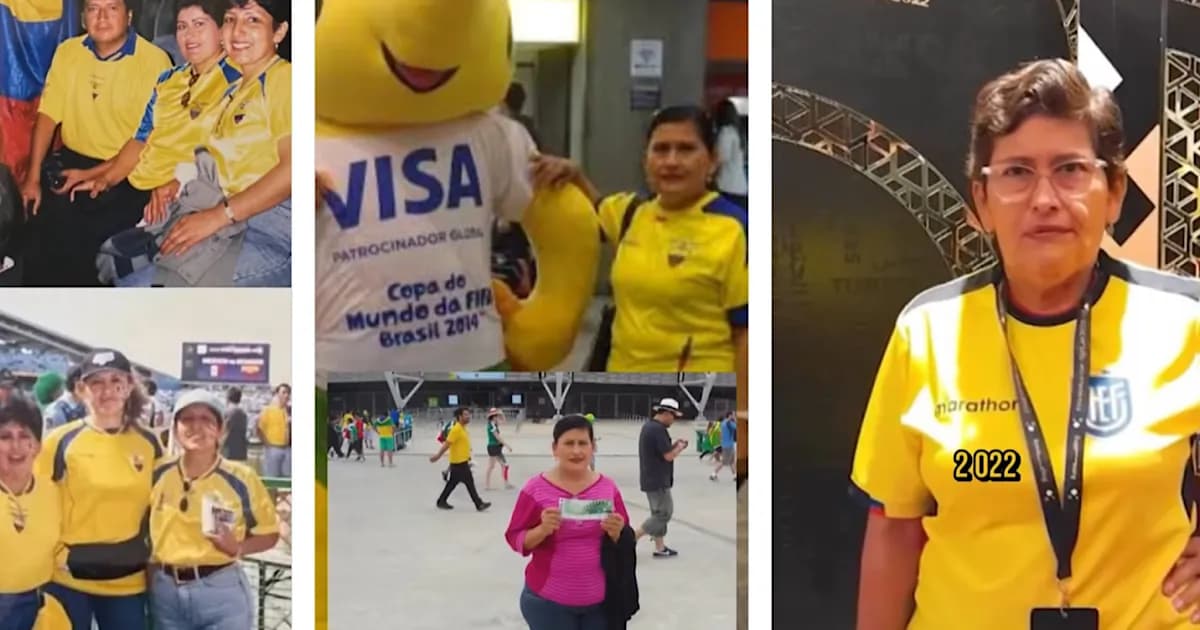 Mujer asiste a todos los mundiales gracias a Coca-Cola