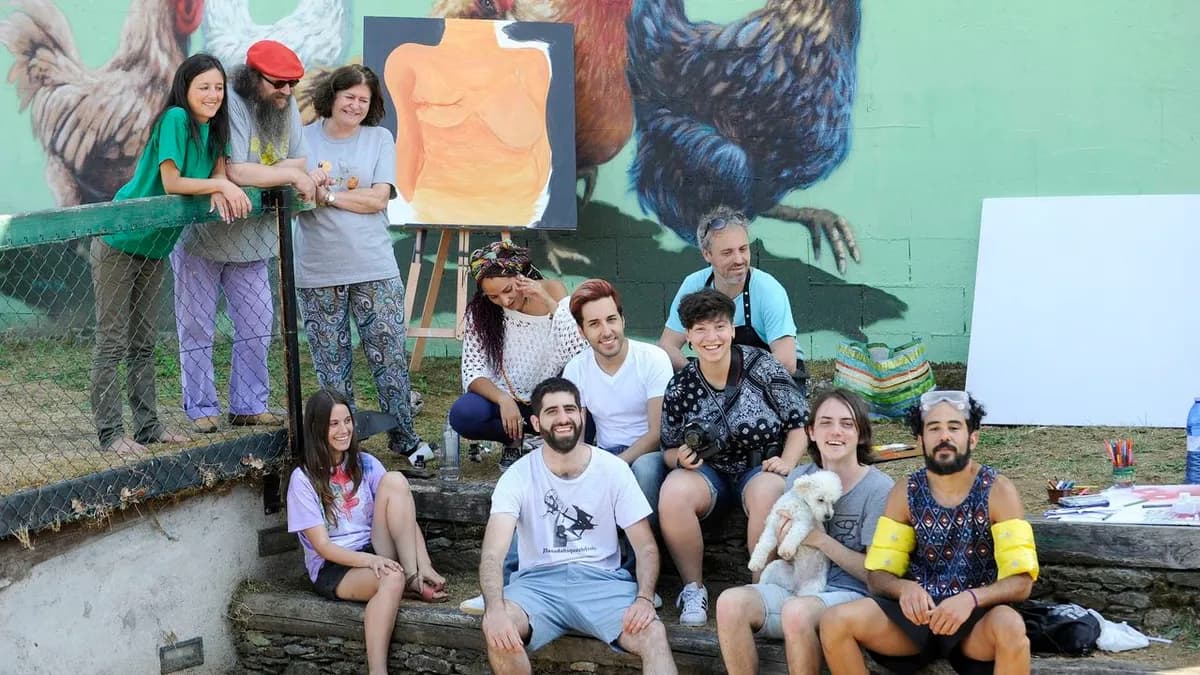 La Fundación Paco Lareo impulsa el arte en Piloño, Galicia
