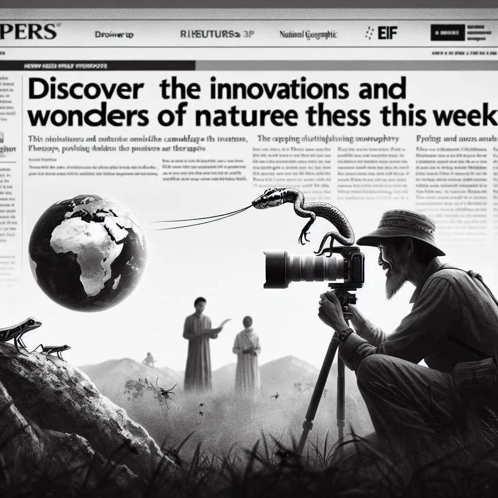 Descubre las innovaciones y maravillas de la naturaleza esta semana