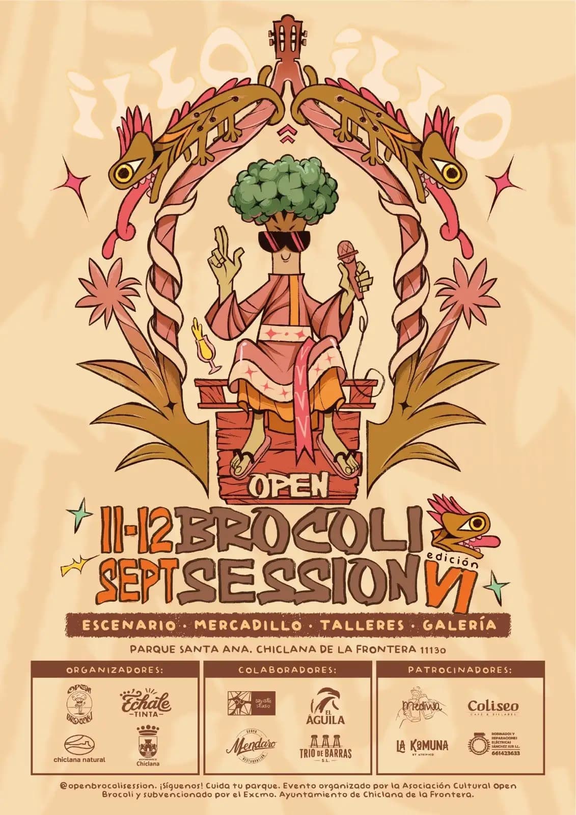 Vuelve la VI Open Brócoli Session al parque de Santa Ana