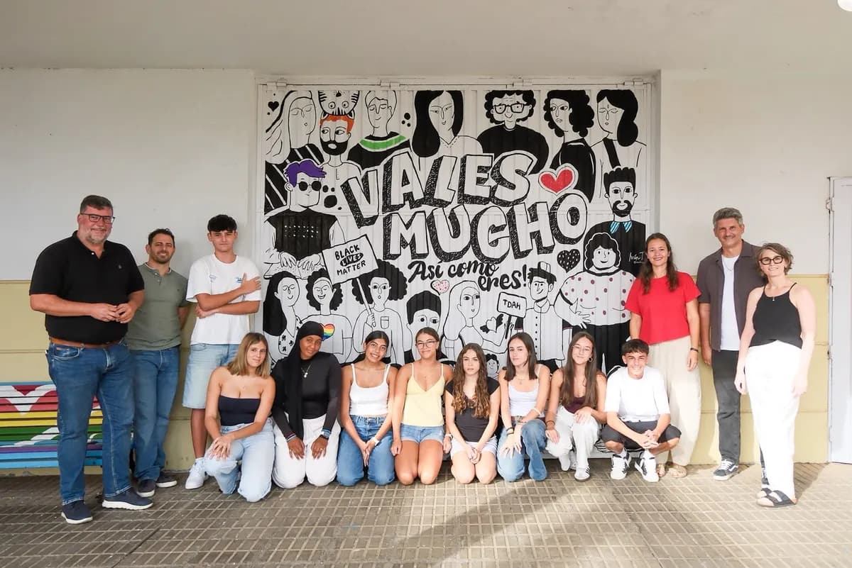 Mural por la igualdad en San Bartolomé 2026: arte y compromiso