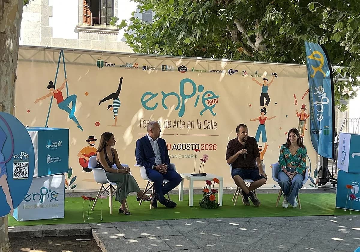 El Festival 'En Pie' transforma Teror en un escenario cultural