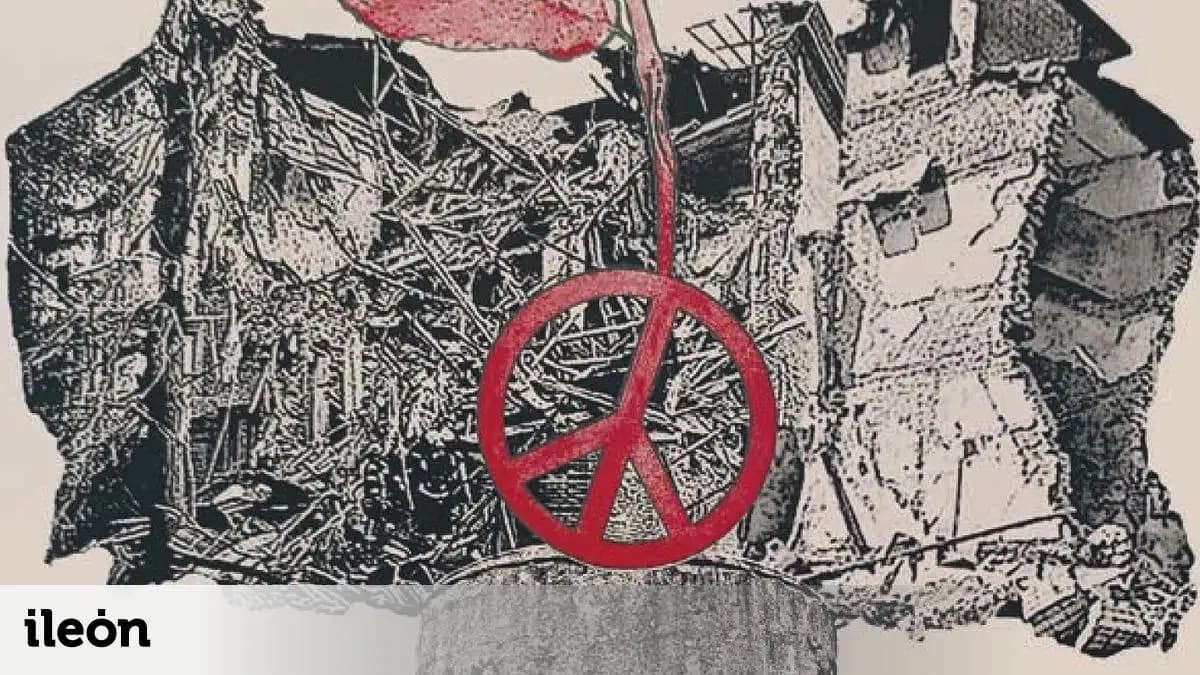 Exposición 'Amalgama gráfica' promueve la paz en León