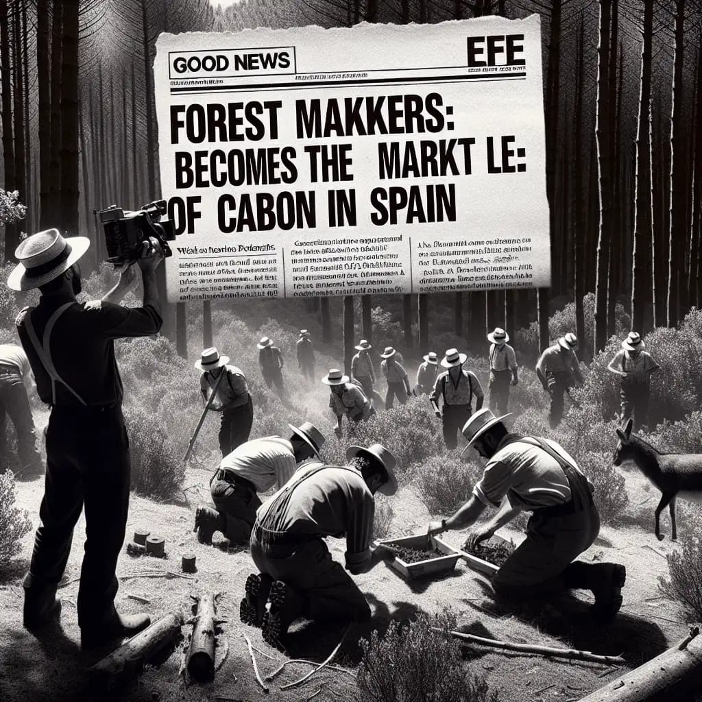 Buenas noticias: Forest Makers se convierte en líder del mercado de carbono en España