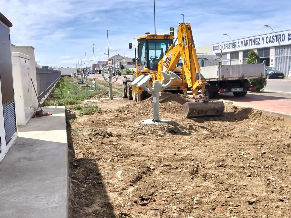 La Bañeza crea nuevo espacio verde para fomentar la salud
