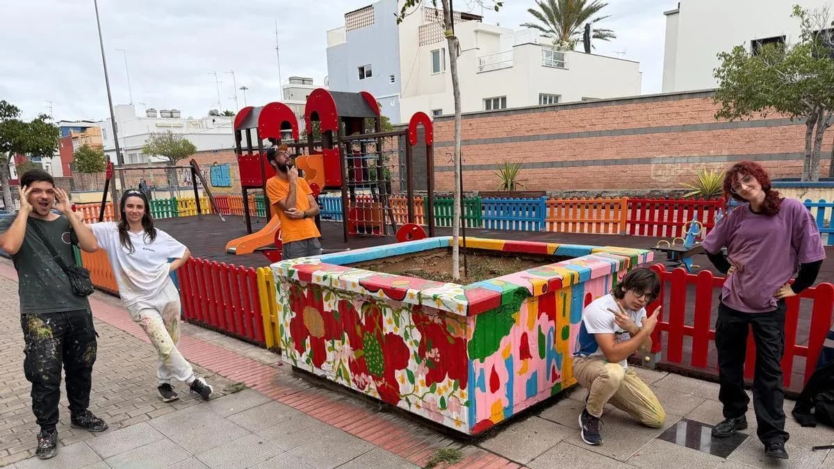 El arte urbano transforma Las Alcaravaneras este fin de semana