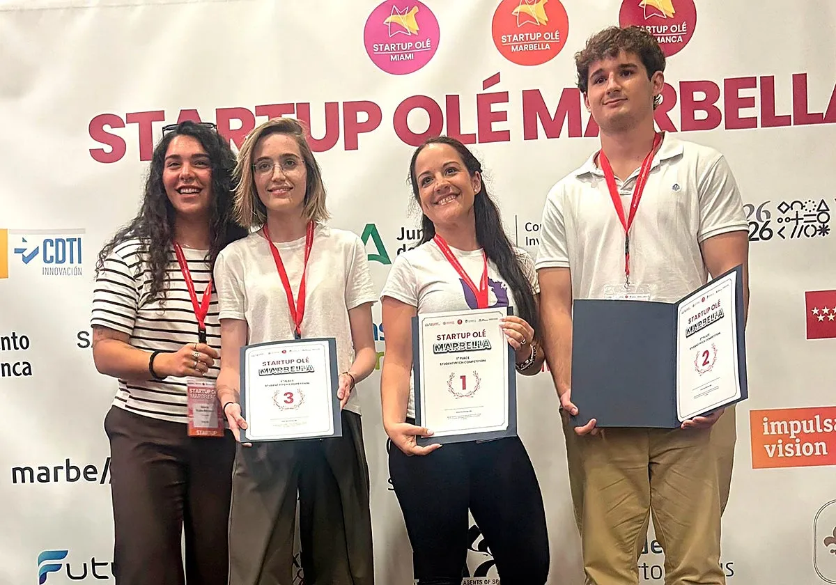 La UJA triunfa en Startup OLÉ Marbella 2026 con tres premios