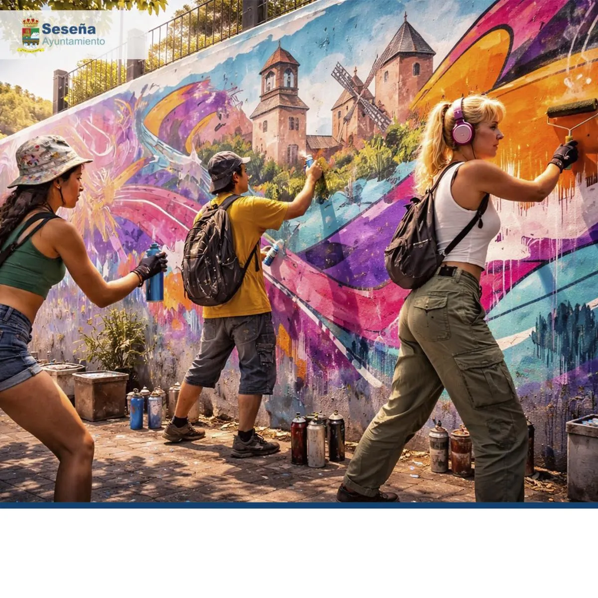 Convocatoria abierta para el I Concurso de Arte Urbano en Seseña