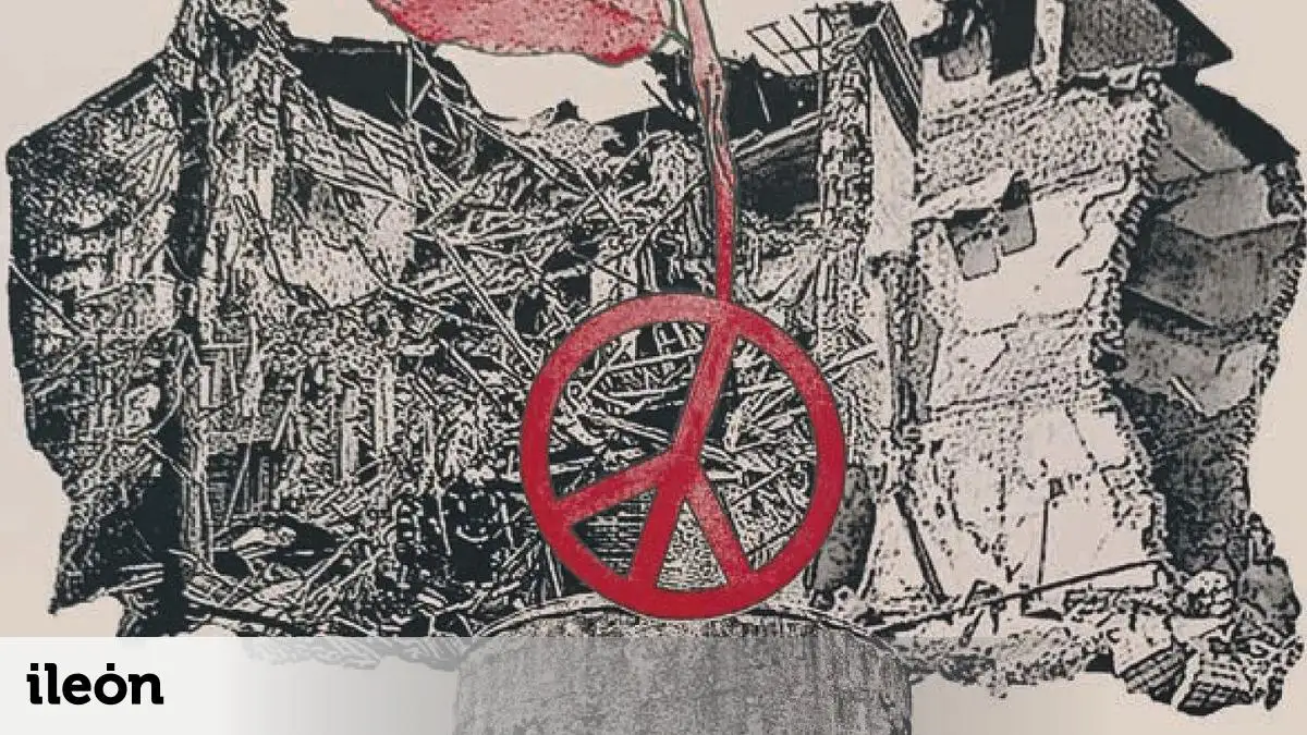 Exposición 'Amalgama gráfica' promueve la paz en León