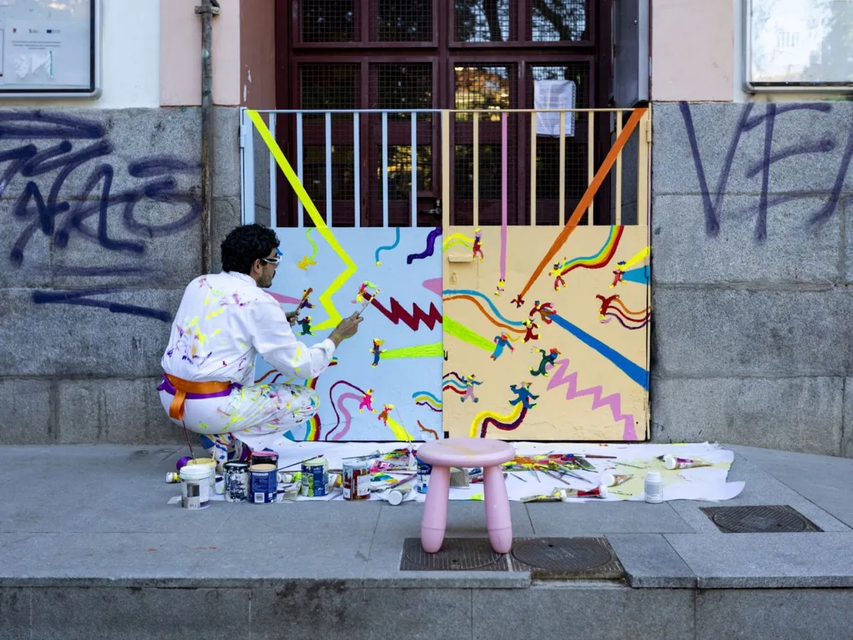 El festival Pinta Malasaña transforma el barrio en arte vivo