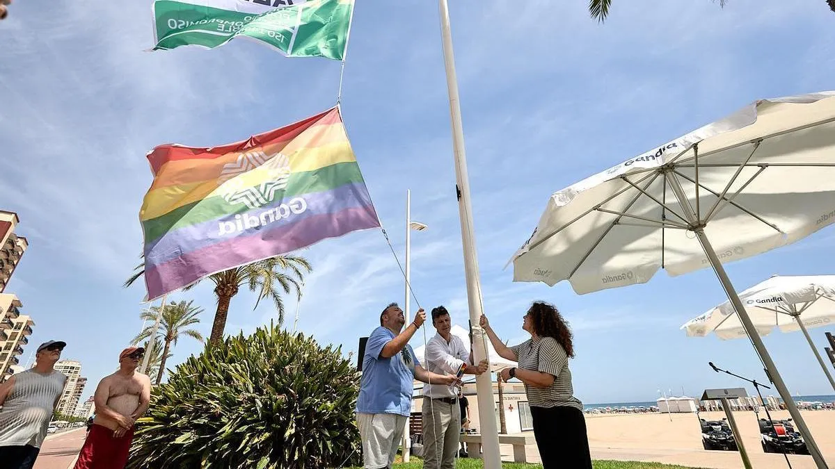 Gandia celebra 40 años de excelencia en su playa Nord