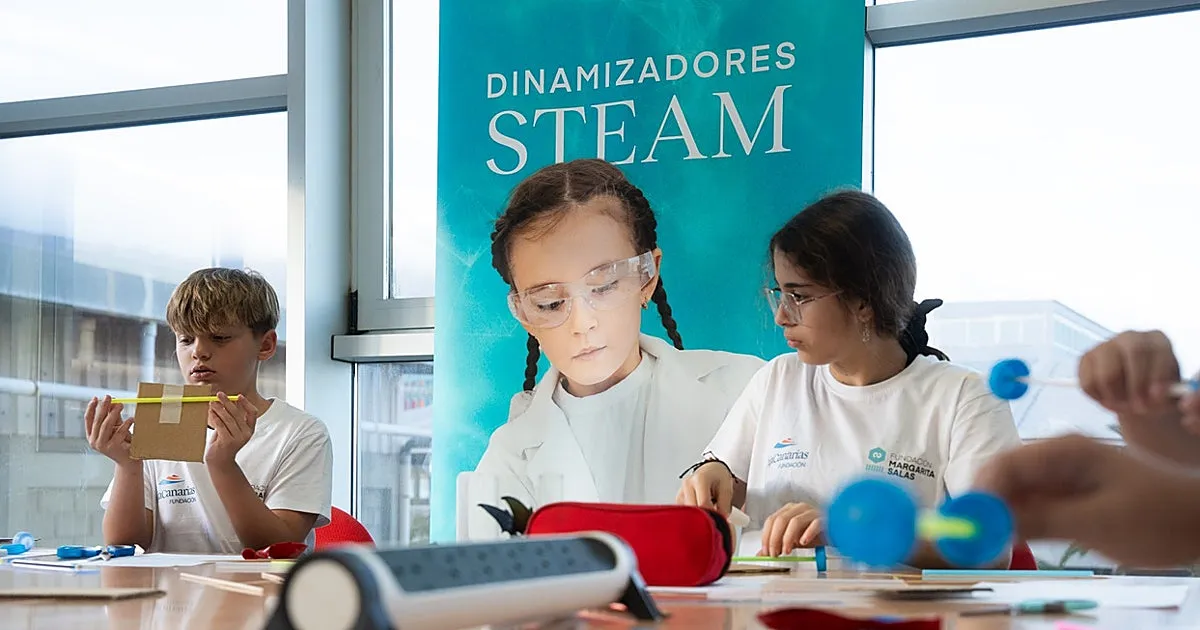 Más de 250 niños participan en aulas científicas de la Fundación Margarita Salas