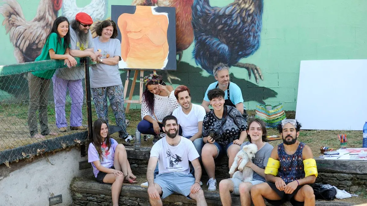 La Fundación Paco Lareo impulsa el arte en Piloño, Galicia
