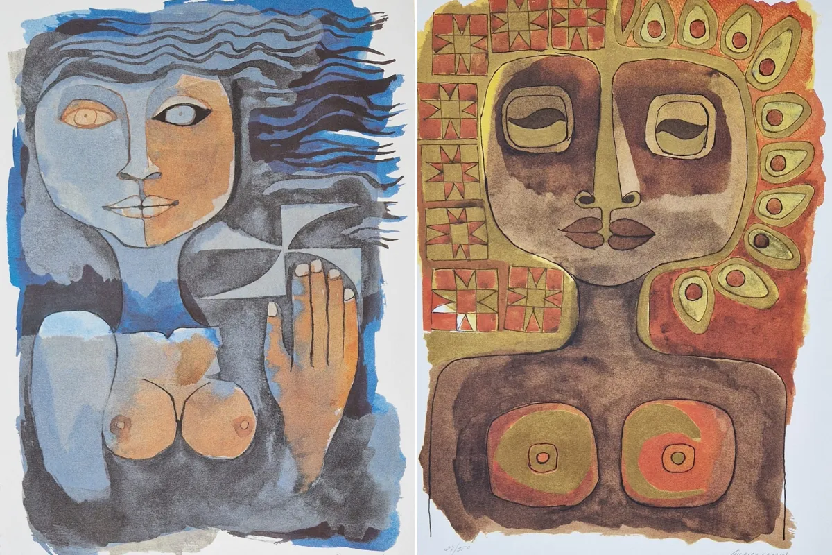 Exposición de Oswaldo Guayasamín en La Mar de Arte en Cartagena