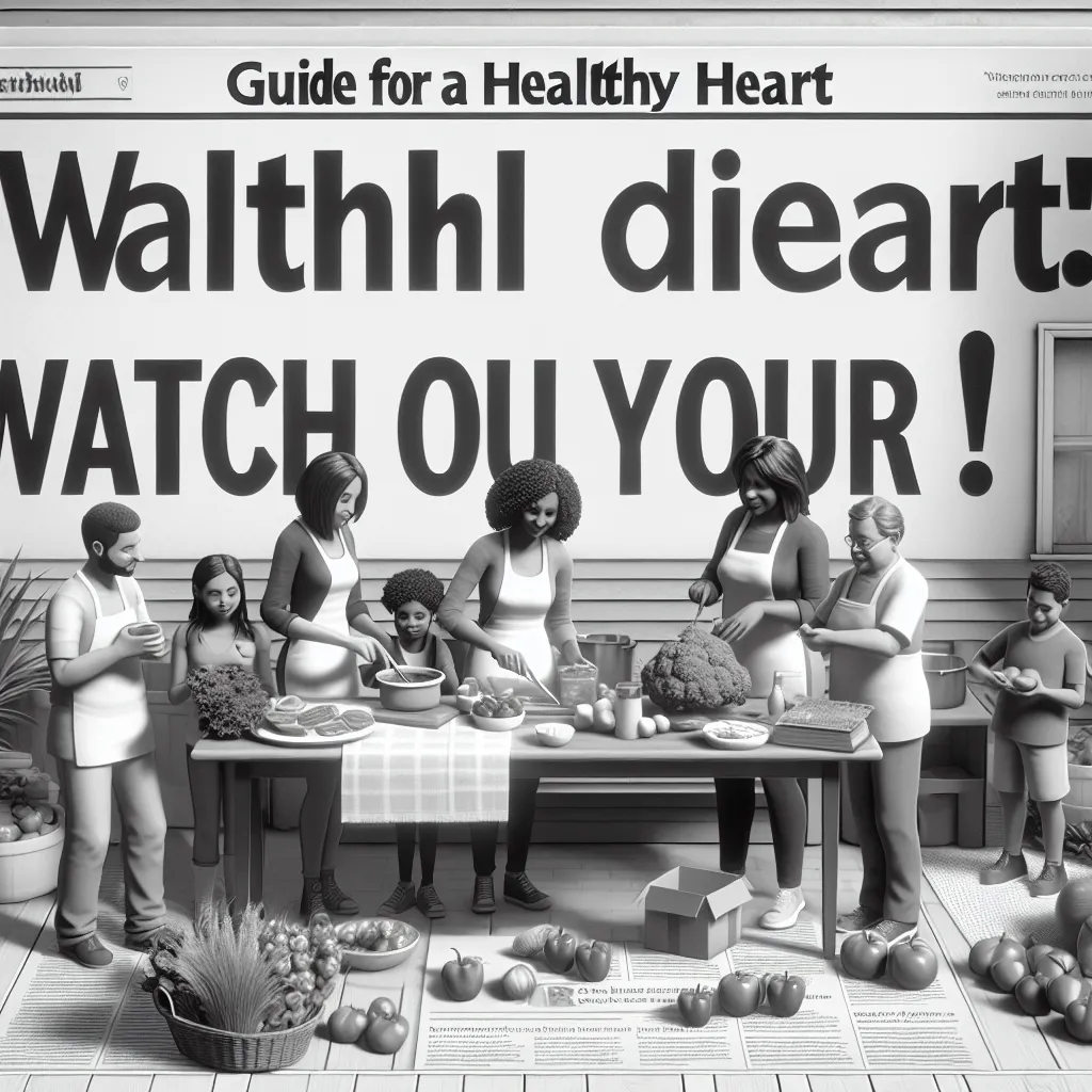 Guía para un corazón saludable: ¡Cuida tu alimentación!